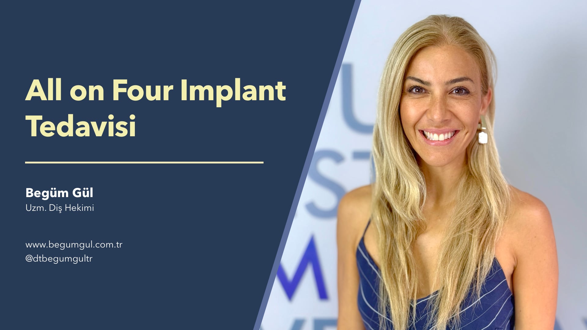All on Four Implant Tedavisi - Diş Hekimi Begüm Gül