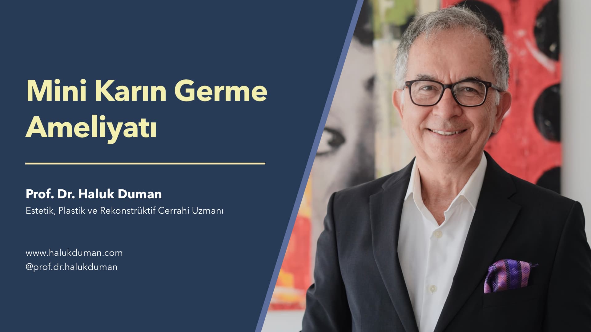 Mini Karın Germe Ameliyatı - Prof. Dr. Haluk Duman