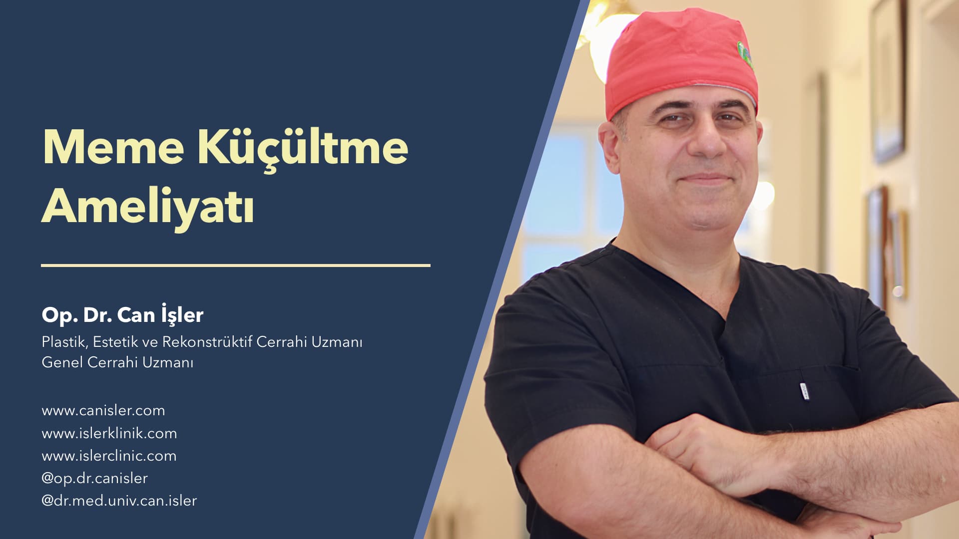 Meme Küçültme Ameliyatı - Op. Dr. Can İşler