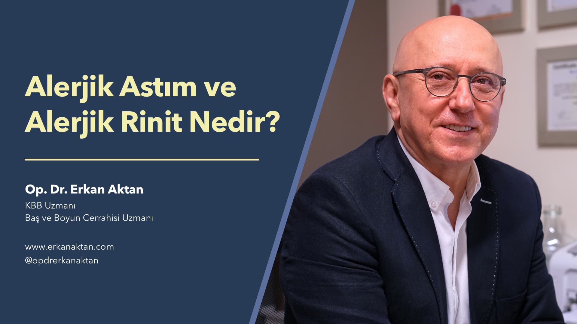 Alerjik Astım Nedir ? - Op. Dr. Erkan Aktan