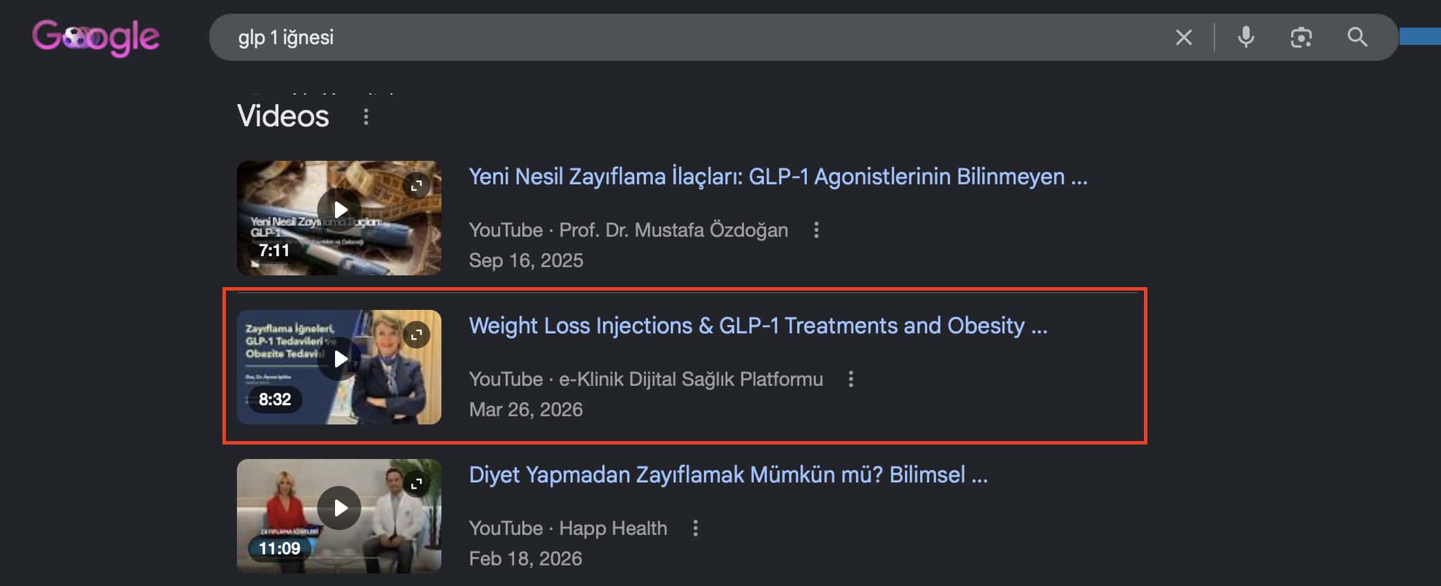 GLP 1 İğnesi | e-Klinik