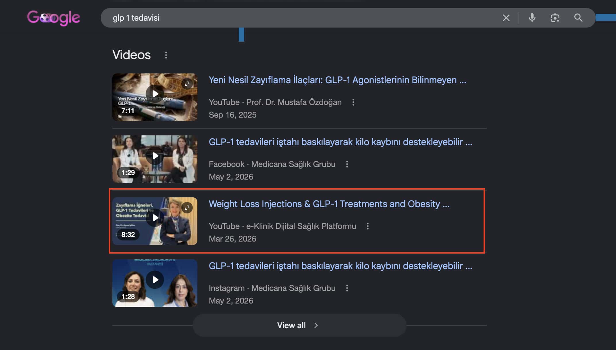 GLP 1 Tedavisi | e-Klinik